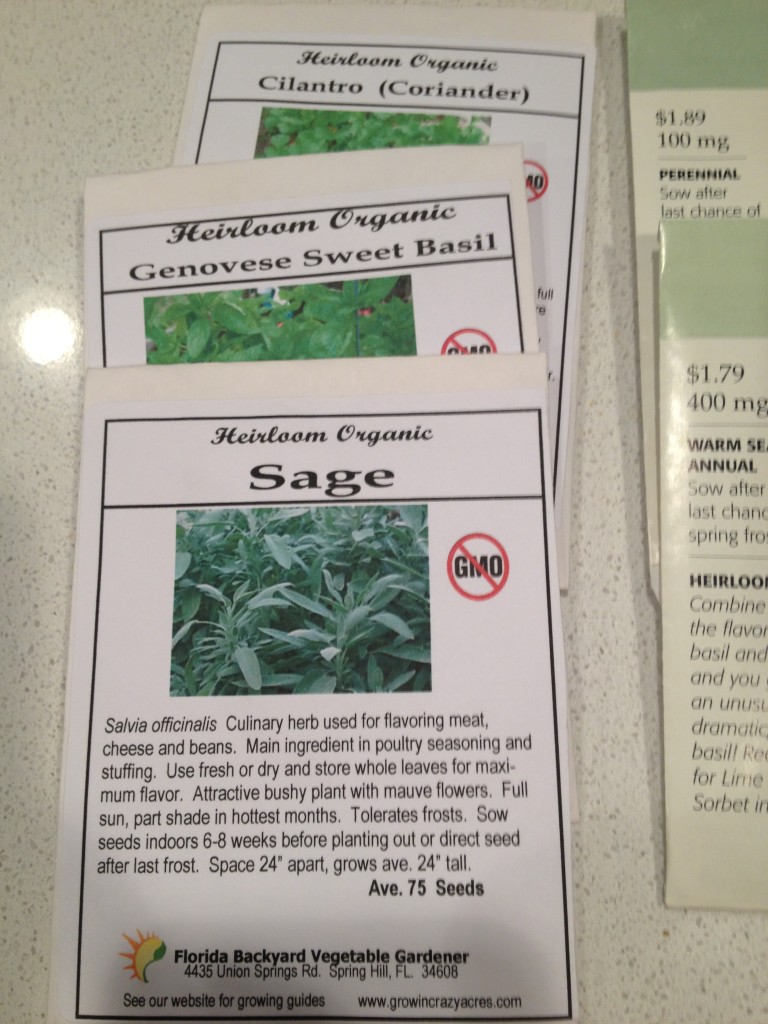 Adventures In Organic Vegetable Gardening- Planting Seeds