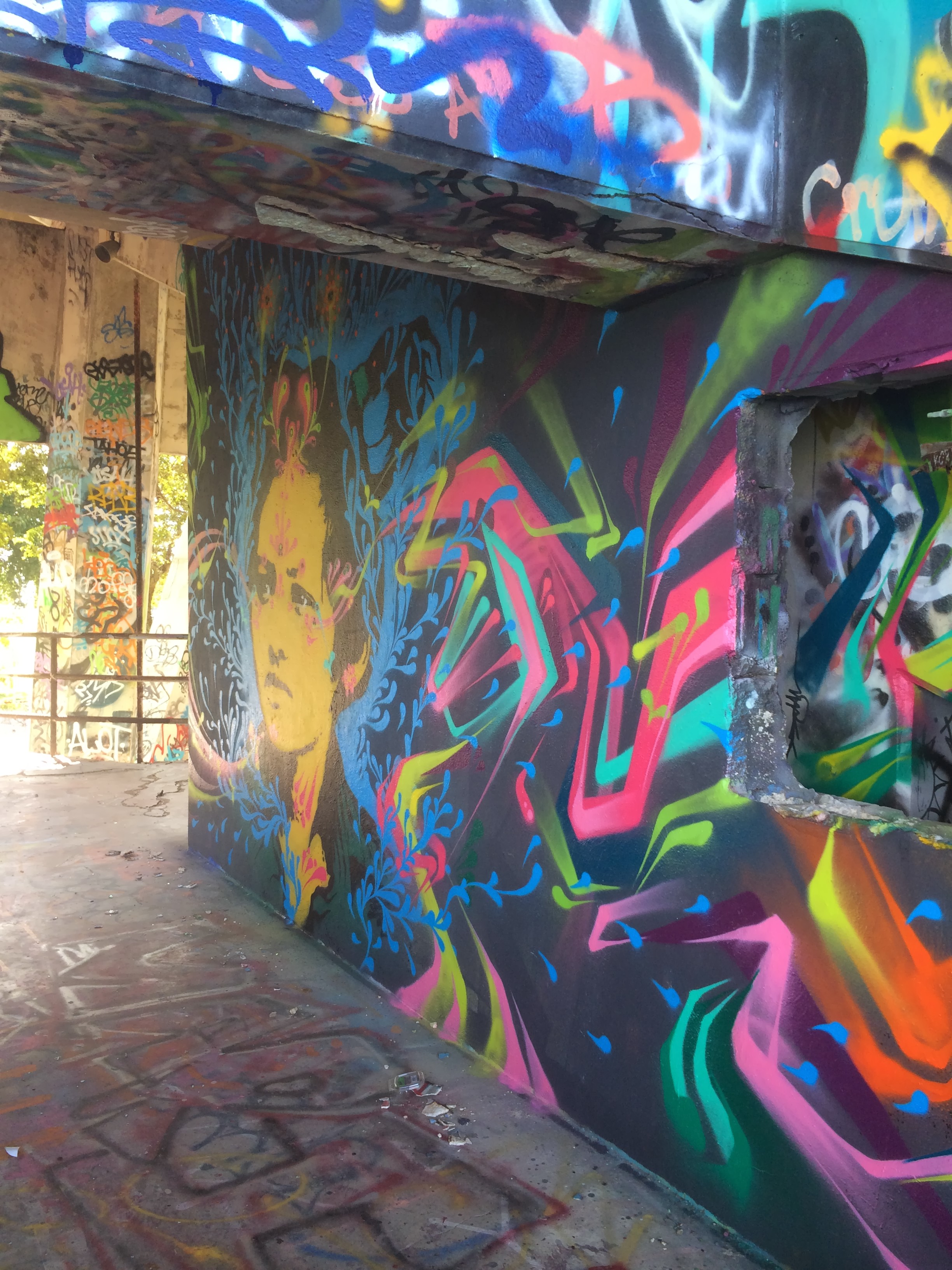 stinkfish- miami marine stadium mural project (part 1)